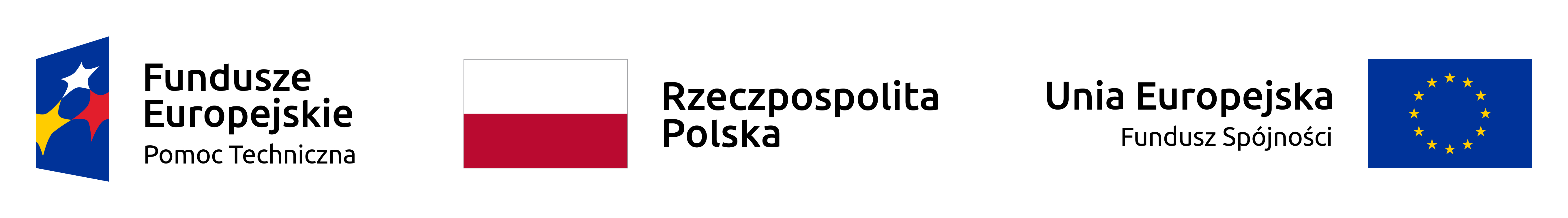 Na zdjęciu znajduje się logotyp Funduszy Euroejskich z napisem "Pomoc Techniczna". flaga Rzeczpospolitej Polskiej oraz logotyp Unii Europejskiej z podpisem "Fundusz Spójności".